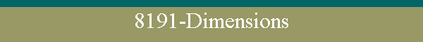 8191-Dimensions