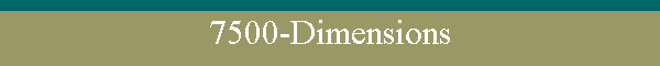 7500-Dimensions